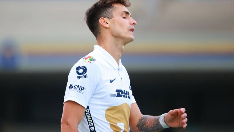 Pumas: Dinenno cumple más de 700 minutos sin anotar un gol