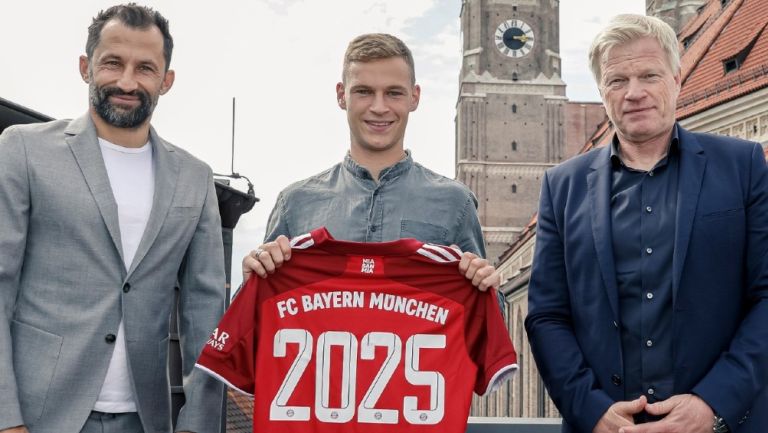 Joshua Kimmich renueva con el Bayern