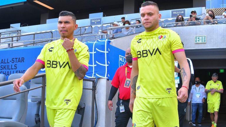 Orbelín Pineda y Cabecita Rodríguez en el All-star Skillls Challenge