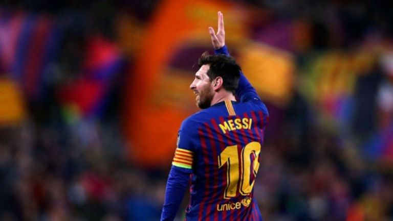 Lionel Messi como jugador del Barcelona