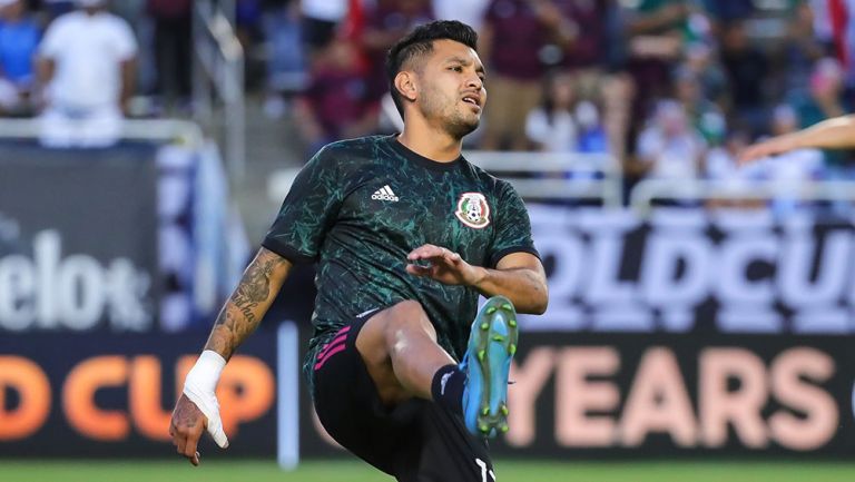 El Tecatito Corona previo a un partido con Selección Mexicana