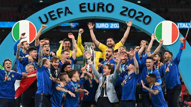 Italia festeja el título de la Eurocopa 2020 