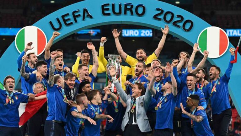 Italia festeja el título de la Eurocopa 2020