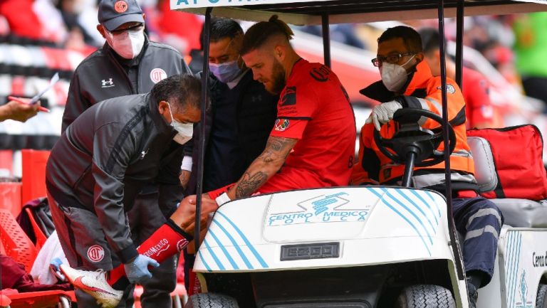 Toluca: Miguel Barbieri se lesionó y se perderá el resto del Apertura 2021