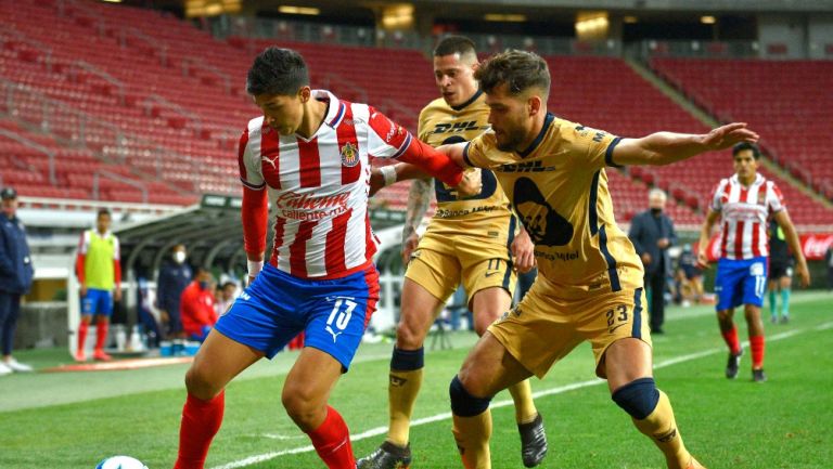 Pumas y Chivas se medirán en la J8 del AP21