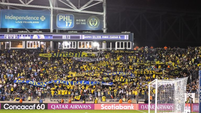 Aficionados del América en Philadelphia