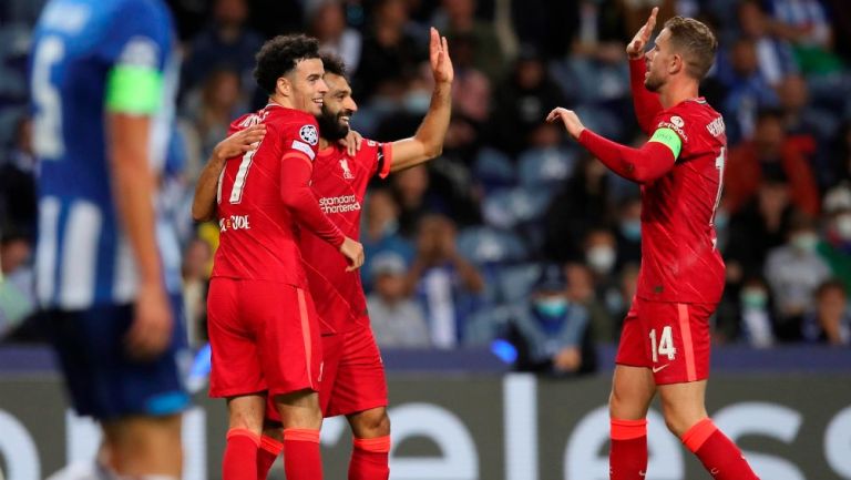 Tecatito Corona: Liverpool goleó al Porto con dobletes de Mohamed Salah y Roberto Firmino