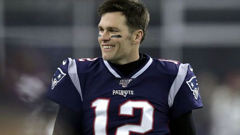 Tom Brady en su paso con los Patriots 