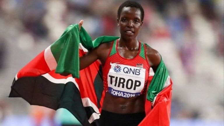La atleta keniana Agnes Jebet Tirop