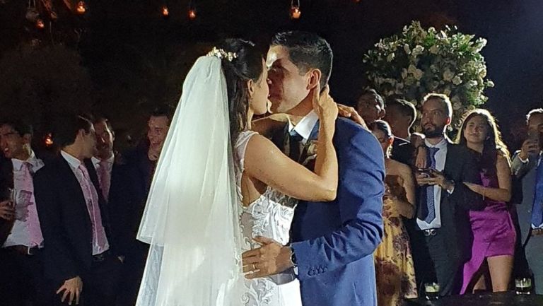 Andrés Vaca y Gina Holguín contrajeron matrimonio