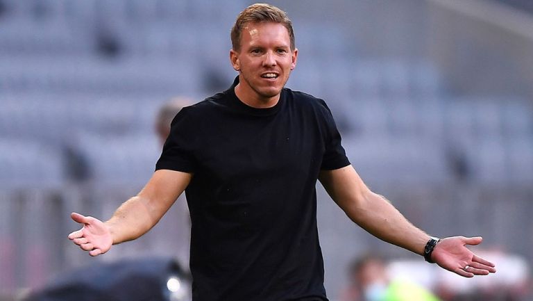 Julian Nagelsmann durante un duelo del Bayern Munich 