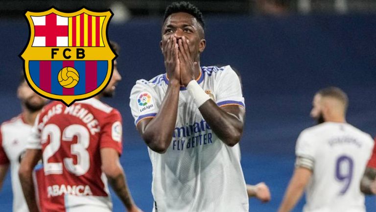 Vinicius Junior en un partido con Real Madrid