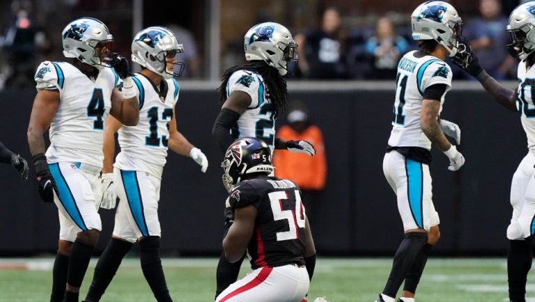 NFL: Panthers, con gran labor defensiva, superó a Falcons