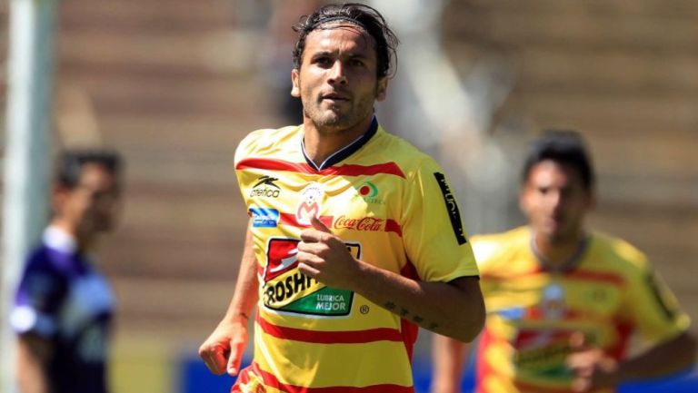 Mauricio Romero como jugador del Morelia