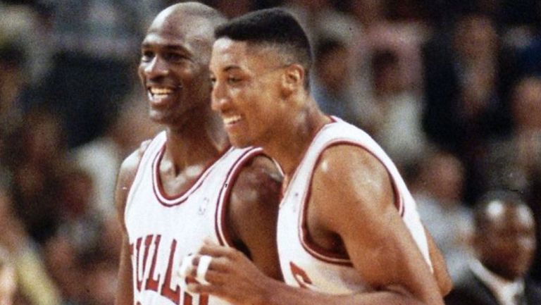 Michael Jordan y Scottie Pippen fueron claves en los Bulls