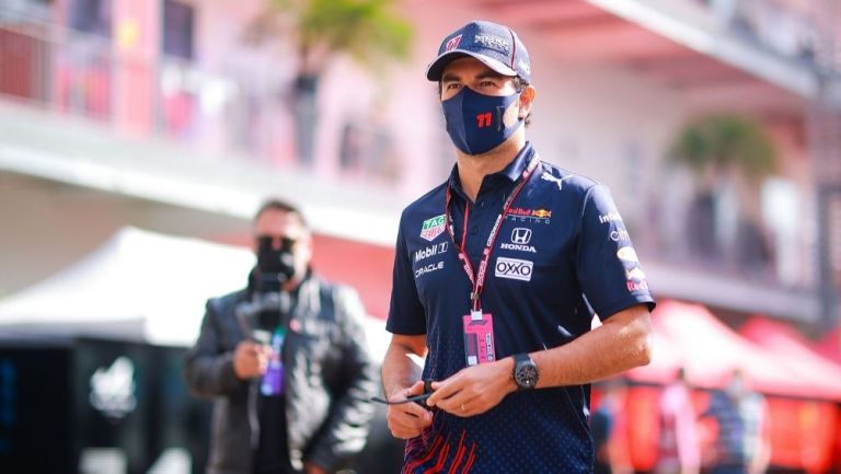 Checo Pérez en el GP de México