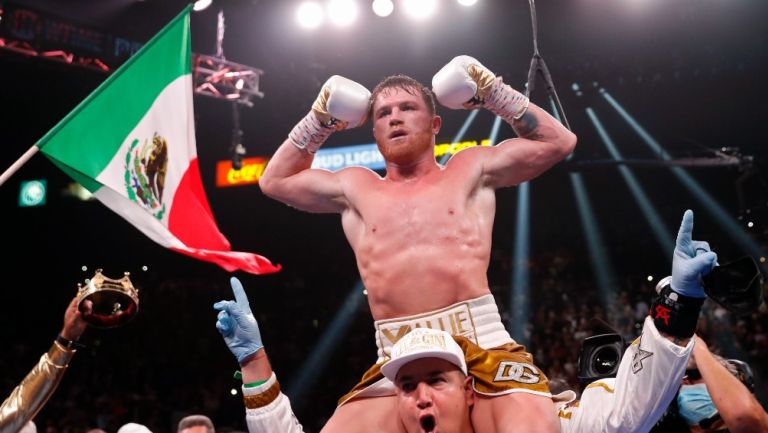 Canelo Álvarez tras noquear a Caleb Plant: 'Que mi triunfo sea motivación para más mexicanos'