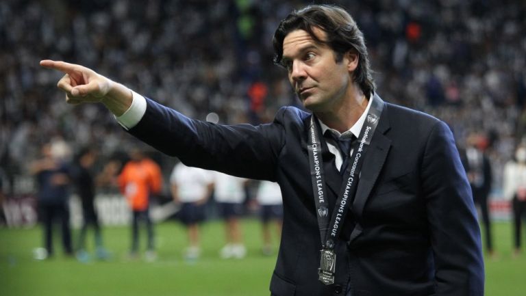 Santiago Solari, director técnico del América