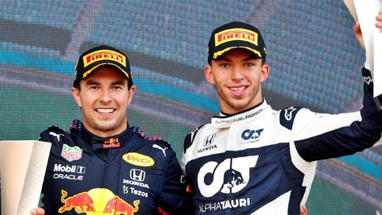 Checo Pérez a Gasly sobre renovación con Red Bull: 'El equipo tiene más información que los pilotos'