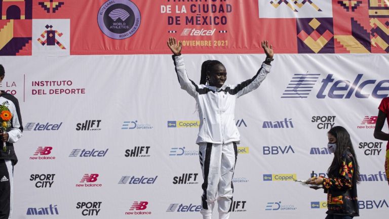 Lucy Cheruiyot se llevó el Maratón de CDMX