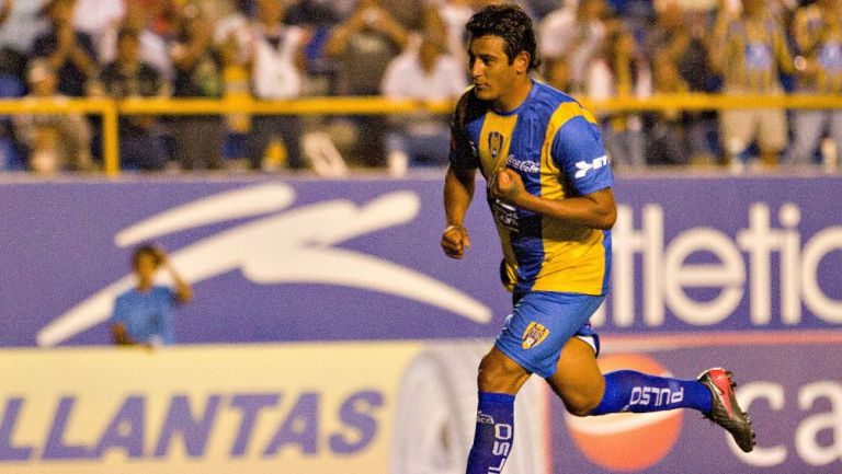 Alfredo Moreno como jugador del San Luis