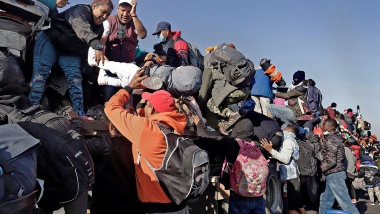 Caravana migrante en México