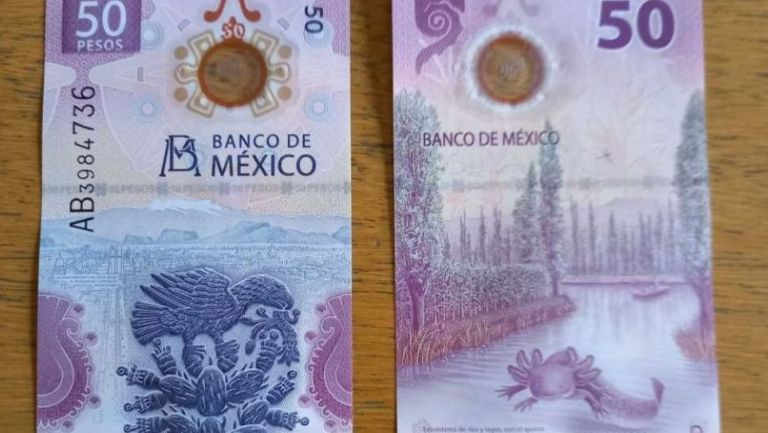 Nuevo billete de 50 pesos