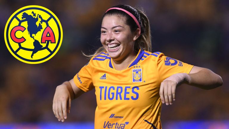 Katty Martínez, en festejo de gol