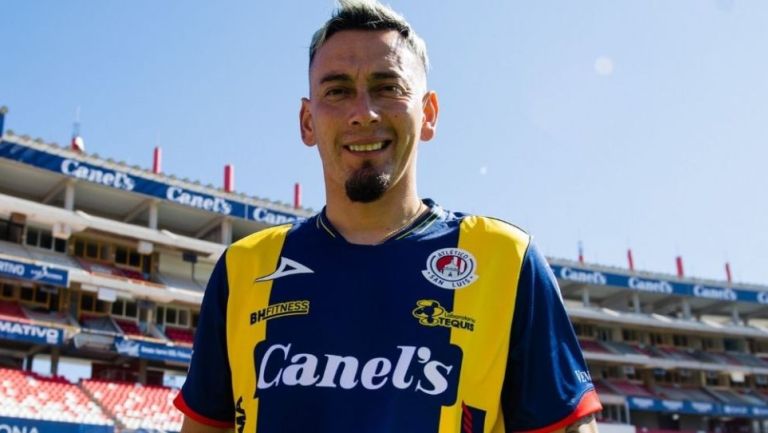 Rubens Sambueza presentado con el Atlético de San Luis