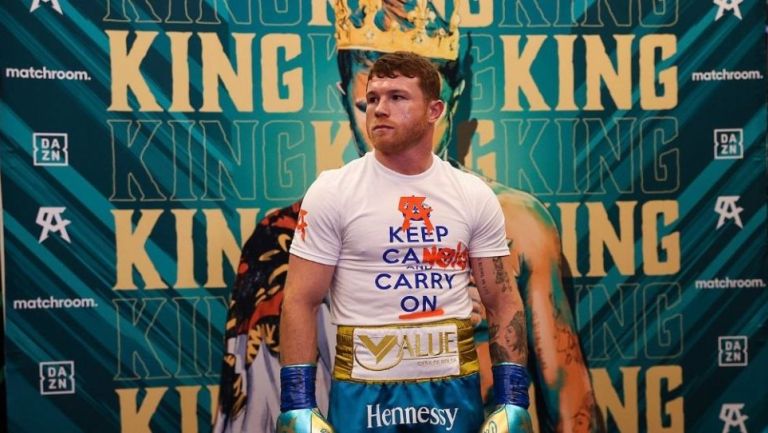 Canelo Álvarez antes de una pelea