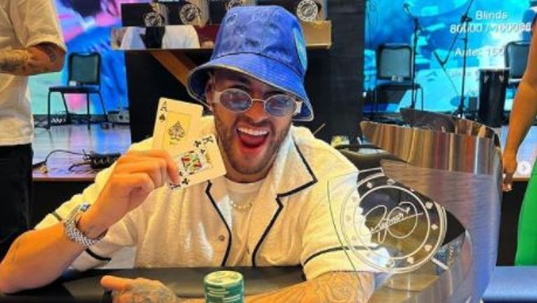 Neymar Jr ganó torneo de póker después de vencer a un jugador profesional