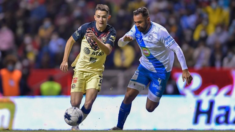 América: Rescató empate ante Puebla con un hombre menos durante 55 minutos
