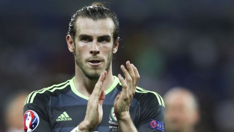 Bale en un partido con Gales