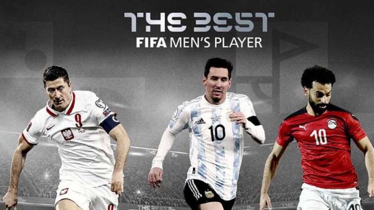 Lewandowski, Messi y Salah, finalistas al The Best 