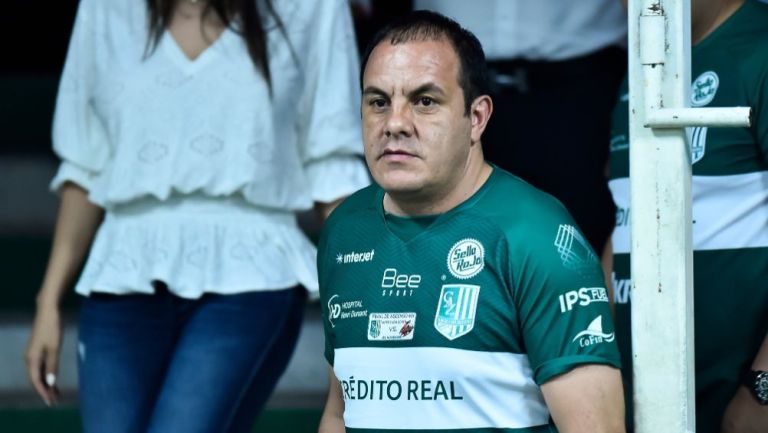 Cuauhtémoc Blanco en un juego de Zacatepec