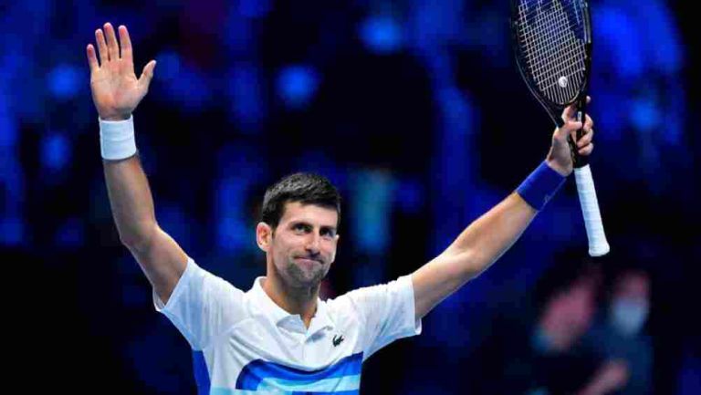 Nole Djokovic recibió apoyo de sus compatriotas 