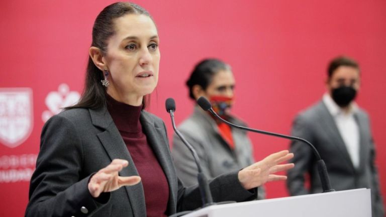 Claudia Sheinbaum, jefa de Gobierno de la CDMX en conferencia de prensa