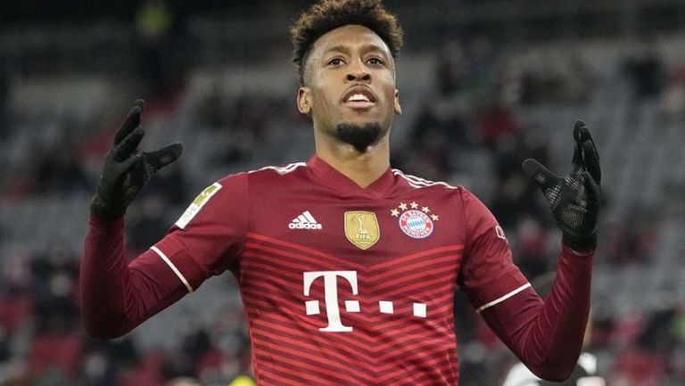 Kingsley Coman, jugador del Bayern Munich 