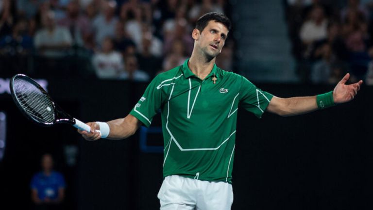 Djokovic, enojado tras una decisión