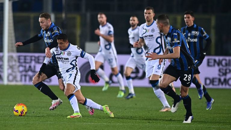 Atalanta vs Inter de Milán en partido de la Serie A