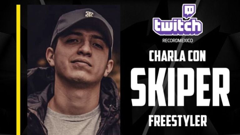 Skiper en el Twitch de RÉCORD