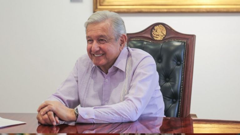 AMLO en Palacio Nacional