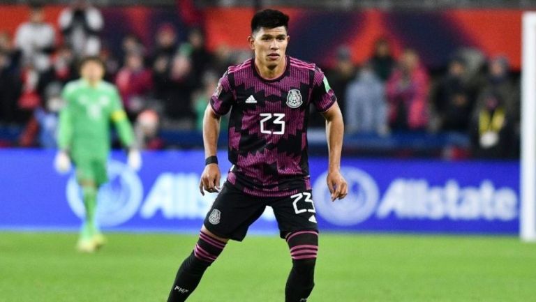 Jesús Gallardo con la Selección Mexicana