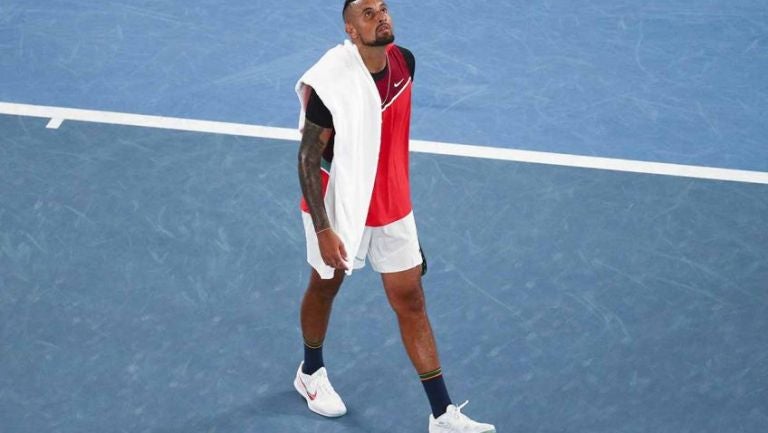 Nick Kyrgios, durante un partido del Australian Open 