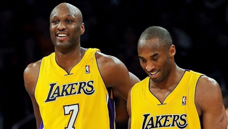 Odom y Bryant en los Lakers
