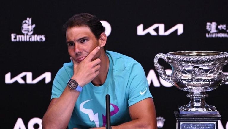 Nadal en conferencia de prensa