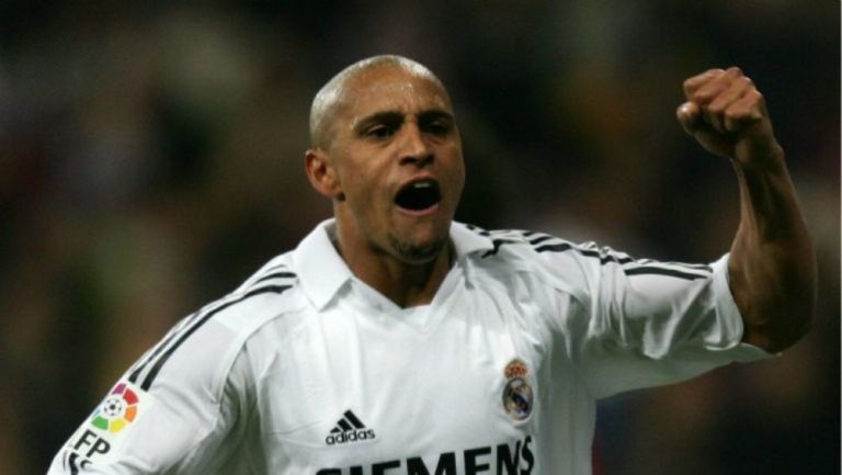 Roberto Carlos como jugador del Real Madrid