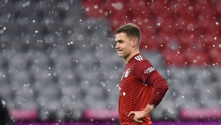 Kimmich en un partido con el Bayern