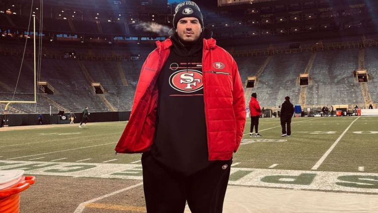 Alfredo Gutiérrez previo a un duelo de San Francisco 49ers 