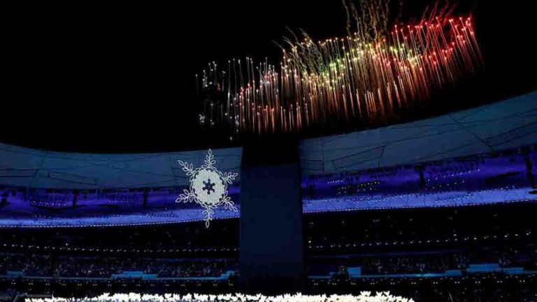 Ceremonia de inauguración en el Estadio Nacional de Pekín